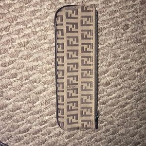 Authentic fendi Mini makeup bag
